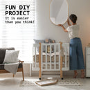 Wall Mirror Oval Aluminum Frame Bathroom 50x75cm GOLD - RnR Galore