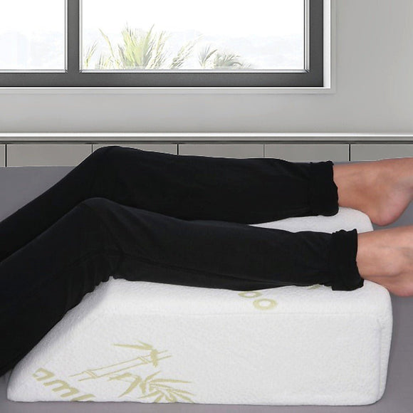 Wedge Elevation Pillow Cool Gel Memory Foam Leg Raiser Support Cushion - RnR Galore