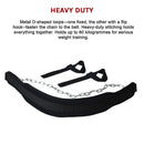 Weight Lifting Belt Gym Back Pull Up Chain Dipping Dip Body Building Training - RnR Galore