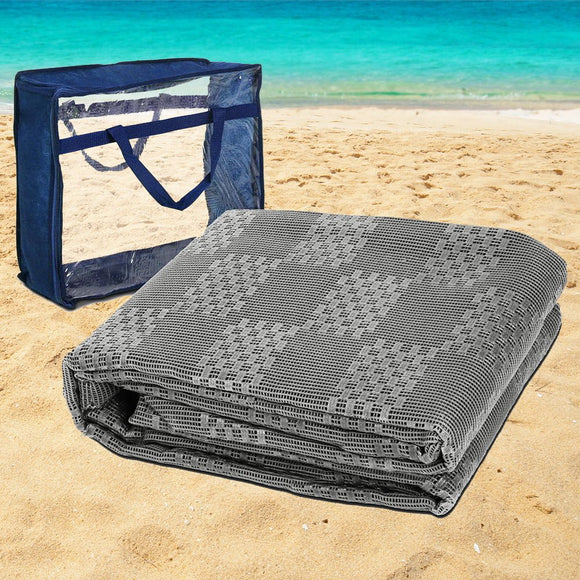 Weisshorn 6M X 2.5M Annex Matting 600GSM Floor Mats Mesh Caravan Camping Annexe - RnR Galore