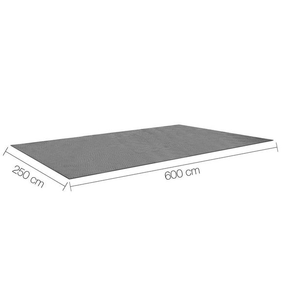Weisshorn 6M X 2.5M Annex Matting 600GSM Floor Mats Mesh Caravan Camping Annexe - RnR Galore