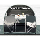 Weisshorn Camping Tent SUV Car Rear Extension Canopy Outdoor Portable Family 4WD - RnR Galore