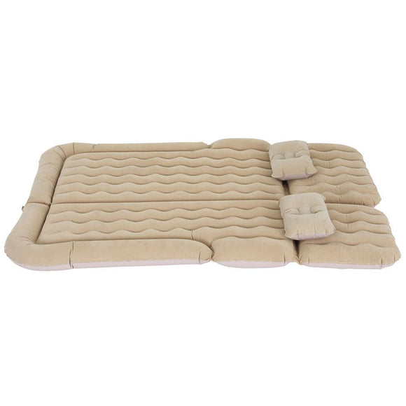 Weisshorn Car Mattress 175x130 Inflatable SUV Back Seat Camping Bed Beige - RnR Galore