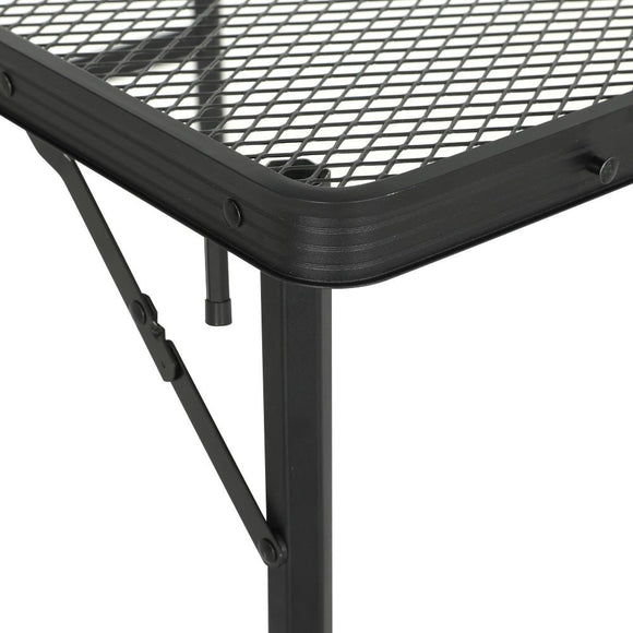 Weisshorn Folding Camping Table 90CM Portable Outdoor Picnic BBQ Aluminium Desk - RnR Galore