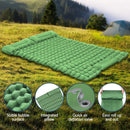 Weisshorn Self Inflating Mattress Camping Sleeping Mat Air Bed Pad Double Pillow - RnR Galore