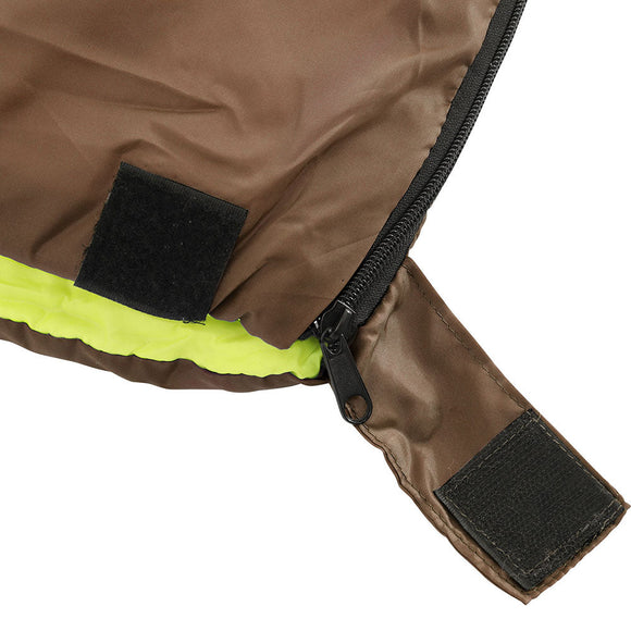 Weisshorn Sleeping Bag Double Bags Thermal Camping Hiking Tent Brown - 5°C - RnR Galore