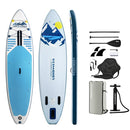 Weisshorn Stand Up Paddle Board 10.6ft Inflatable SUP Surfboard Paddleboard Kayak Surf Blue - RnR Galore