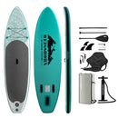 Weisshorn Stand Up Paddle Board 10.6ft Inflatable SUP Surfboard Paddleboard Kayak Surf Green - RnR Galore