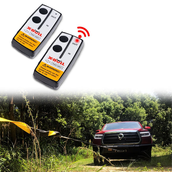X - BULL 2x Wireless Winch Remote Control 12 Volt 150ft Handset Switch 4wd - RnR Galore