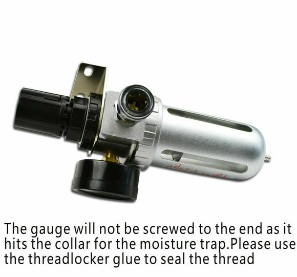 X - BULL Air Compressor Moisture Filter Water Trap Filter Regulator Mount Fitting - RnR Galore
