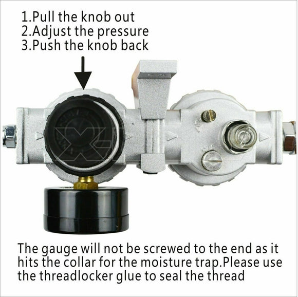X - BULL Air Compressor Moisture Filter Water Trap Filter Regulator Mount Fitting - RnR Galore