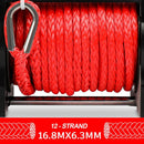 X - BULL Electric Winch 6000LBS 12V BOAT Synthetic Rope Wireless Remote 4WD ATV UTV - RnR Galore