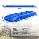 X - BULL Hitch Receiver 5T Recovery Receiver With 2PCS Recovery tracks Boards Gen2.0 Blue - RnR Galore