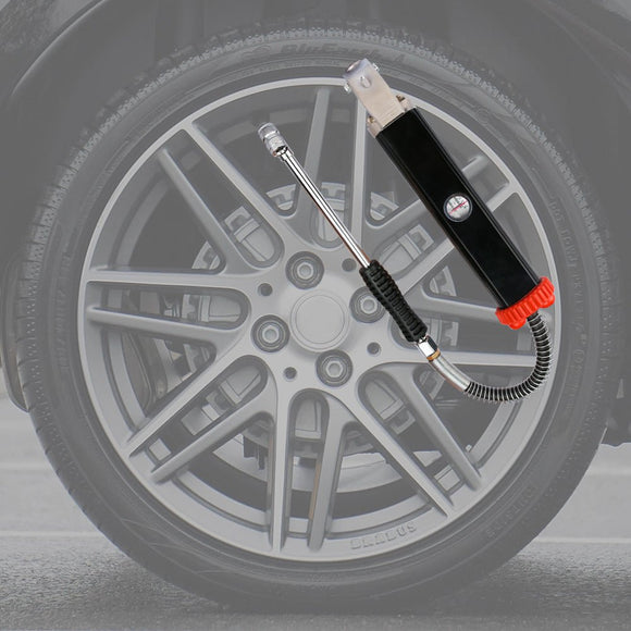 X - BULL Tyre Inflator with Pressure Gauge Heavy Duty Aluminium Die Cast Body 160PSI - RnR Galore