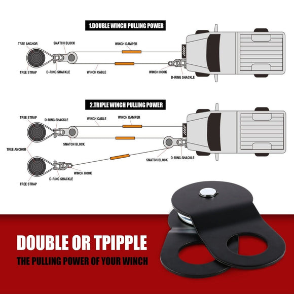 X - BULL Winch Recovery Kit 13PCS Recovery tracks /Snatch Strap Off Road 4X4 - RnR Galore