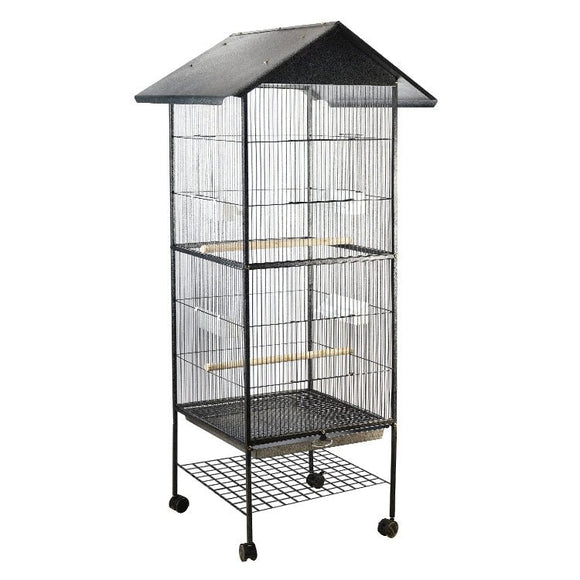 YES4PETS 160 cm Large Bird Cage Parrot Aviary Pet Stand - alone Budgie Cage - RnR Galore