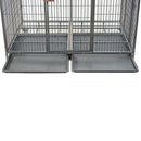 YES4PETS XXL Pet Dog Cat Cage Metal Crate Kennel Portable Puppy Cat Rabbit House - RnR Galore