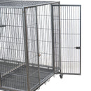 YES4PETS XXL Pet Dog Cat Cage Metal Crate Kennel Portable Puppy Cat Rabbit House - RnR Galore